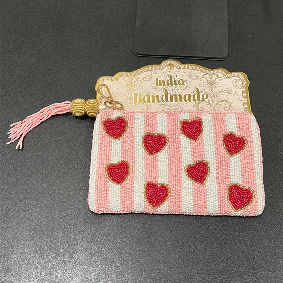 Made in India Handbags - India Handmade | Heart Beaded Bag ♥️